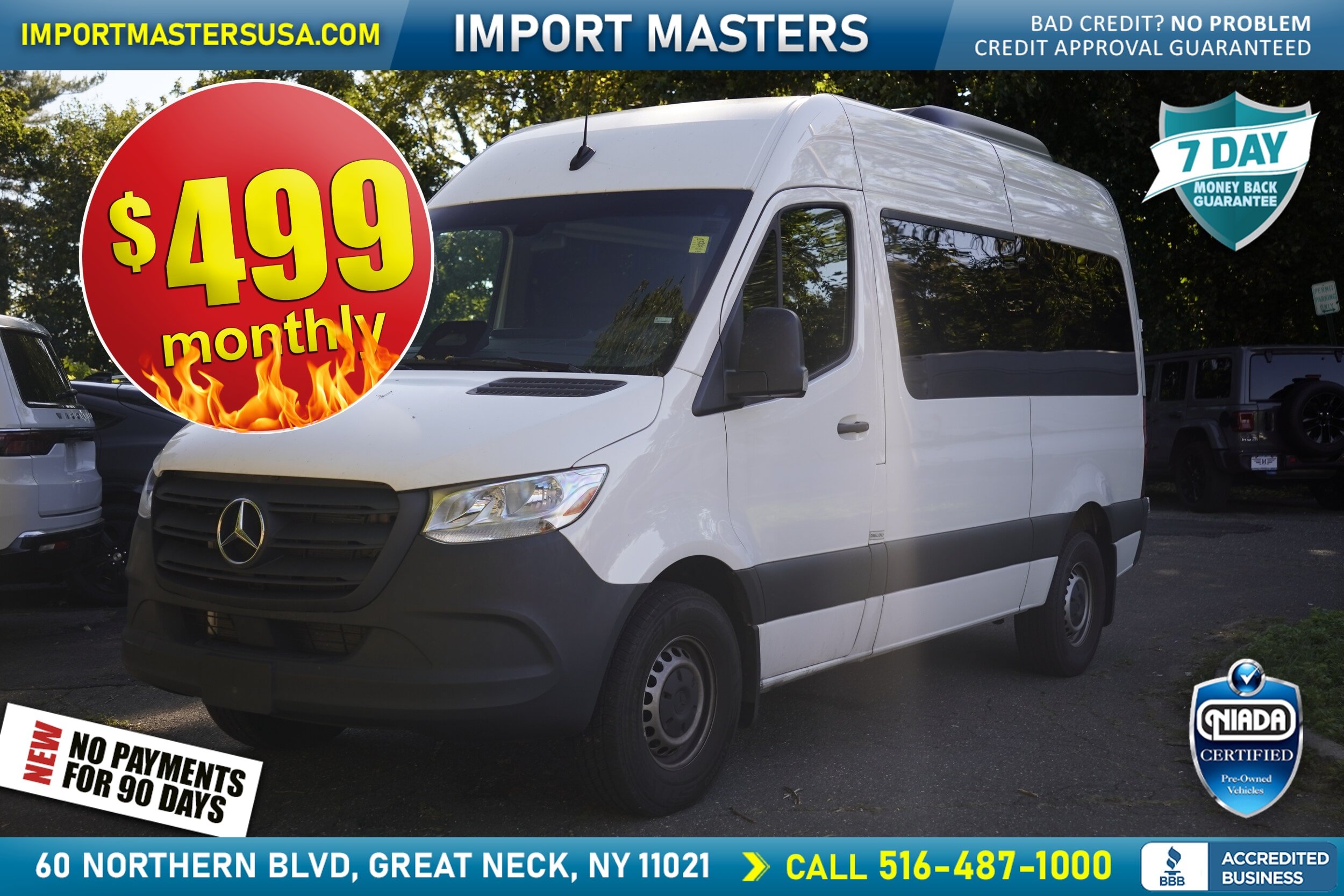 Used 2025 Mercedes-Benz Sprinter 2500 image 1
