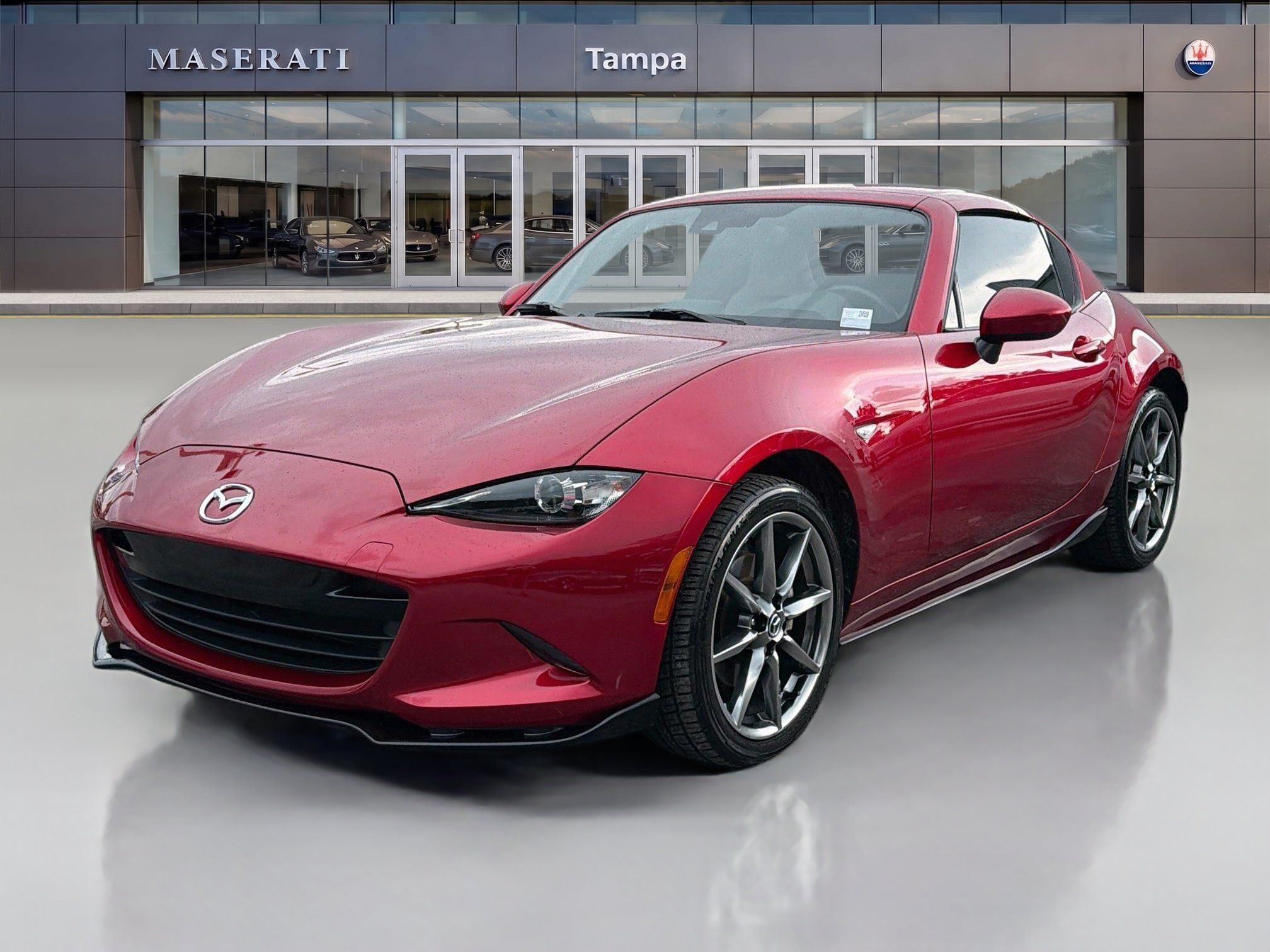 Used 2021 MAZDA MX-5 Miata RF Grand Touring w/ Appearance Package RWD image 7