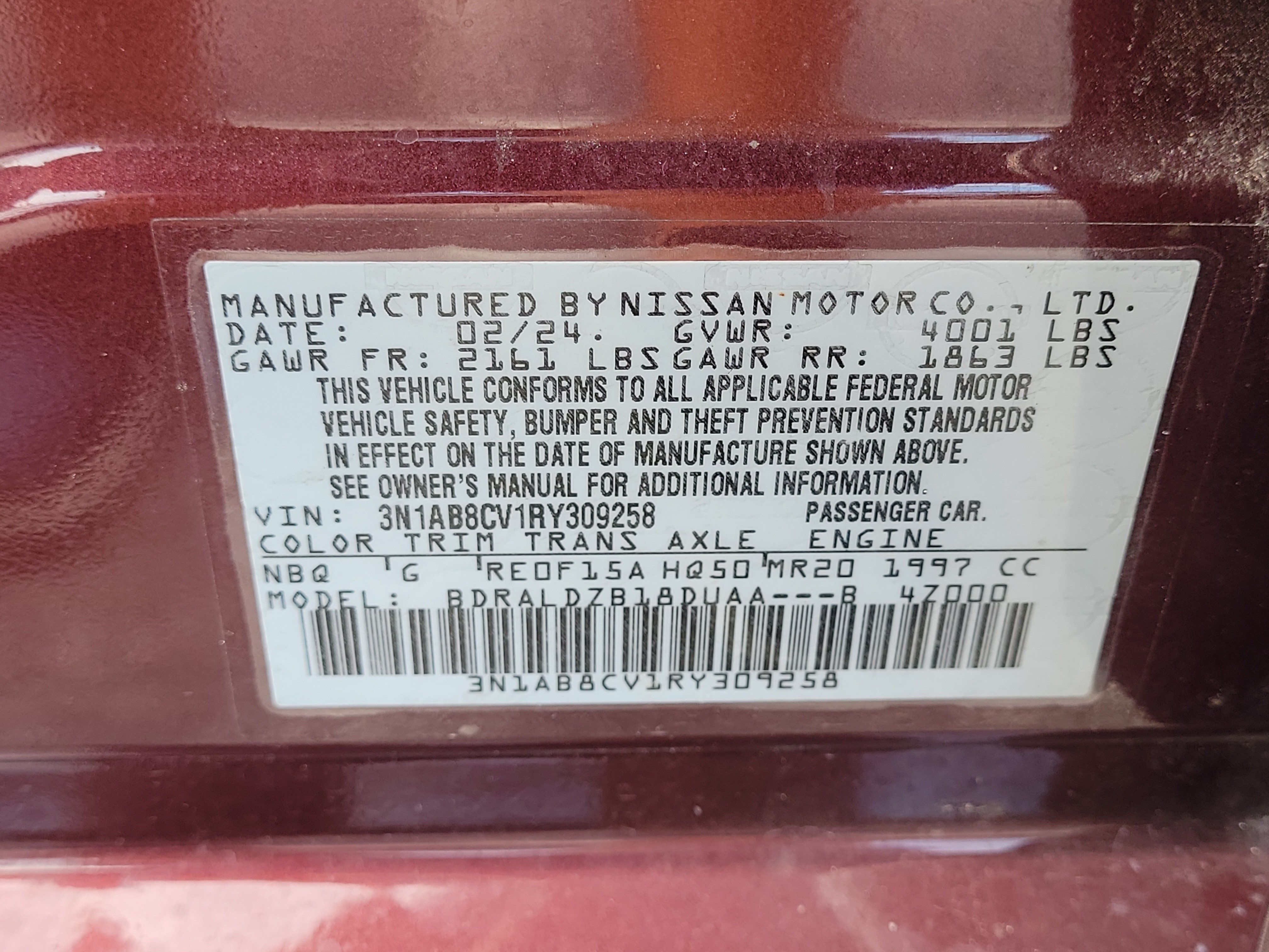 Certified 2024 Nissan Sentra SV w/ All-Weather Package FWD image 23