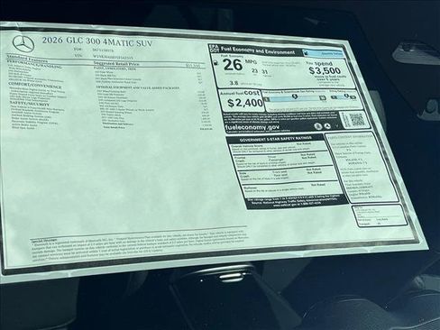 New 2026 Mercedes-Benz GLC 300 4MATIC image 18