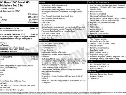 Used 2019 GMC Sierra 2500 Denali w/ Duramax Plus Package image 31