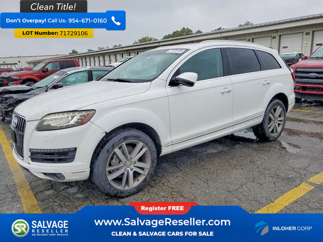Used 2014 Audi Q7 3.0T Premium Plus AWD/4WD image 1