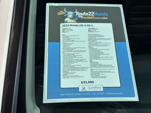 Certified 2024 Honda CR-V EX-L image 39