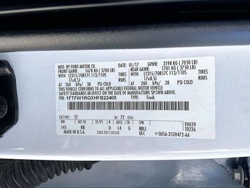 Used 2017 Ford F150 Raptor w/ Equipment Group 802A Luxury AWD/4WD image 34