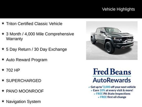 Used 2022 RAM 1500 TRX w/ TRX Level 1 Equipment Group AWD/4WD image 5