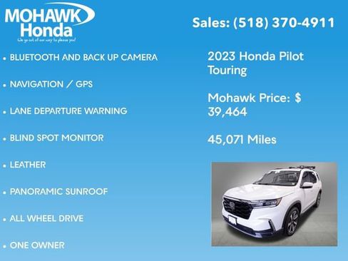 Certified 2023 Honda Pilot Touring image 8