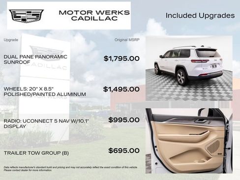 Used 2021 Jeep Grand Cherokee L Limited w/ Trailer Tow Group (B) image 9