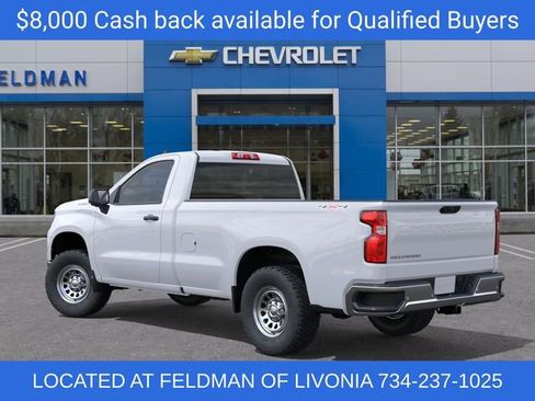 New 2026 Chevrolet Silverado 1500 W/T w/ WT Safety Package AWD/4WD image 3
