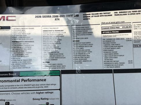 New 2026 GMC Sierra 2500 AT4 w/ AT4 Premium Plus Package AWD/4WD image 39