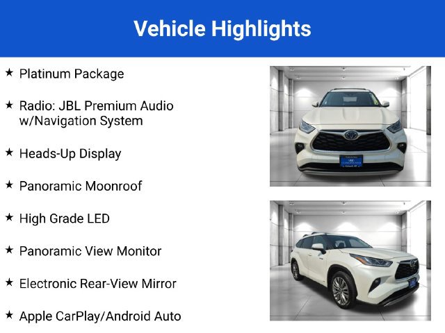 Used 2020 Toyota Highlander Platinum AWD/4WD image 2