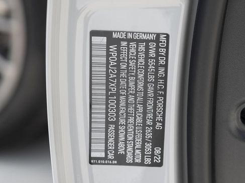 Used 2023 Porsche Panamera Platinum Edition RWD image 17