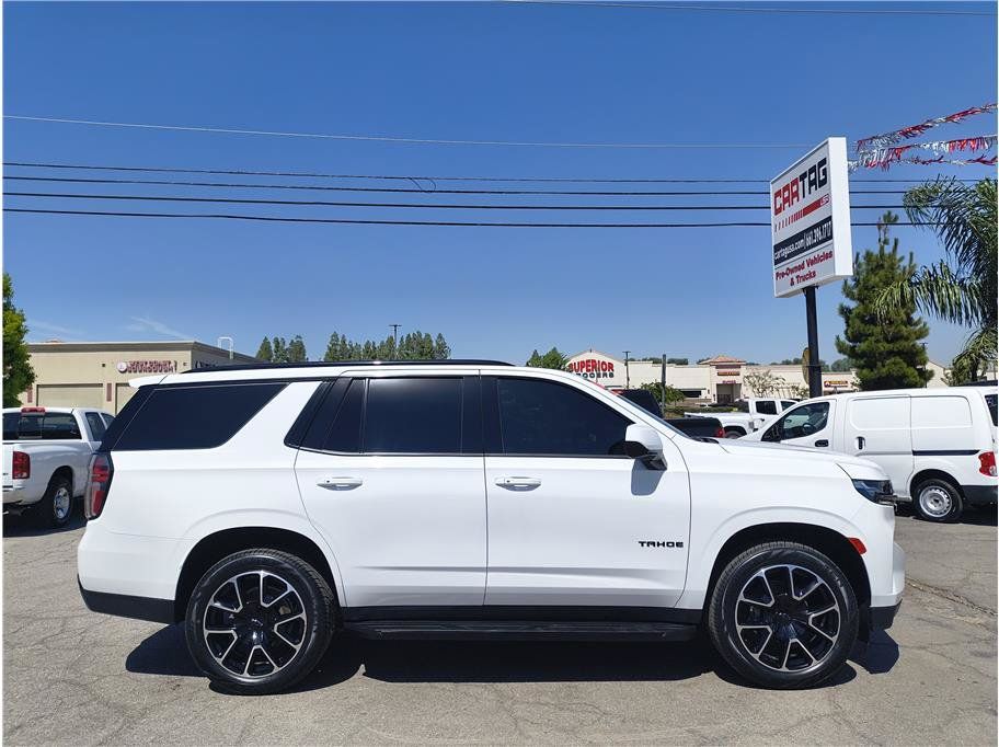 Used 2021 Chevrolet Tahoe RST w/ Rear Media and Nav Package RWD image 4