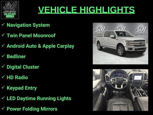 Used 2018 Ford F150 Lariat w/ Equipment Group 502A Luxury AWD/4WD image 3