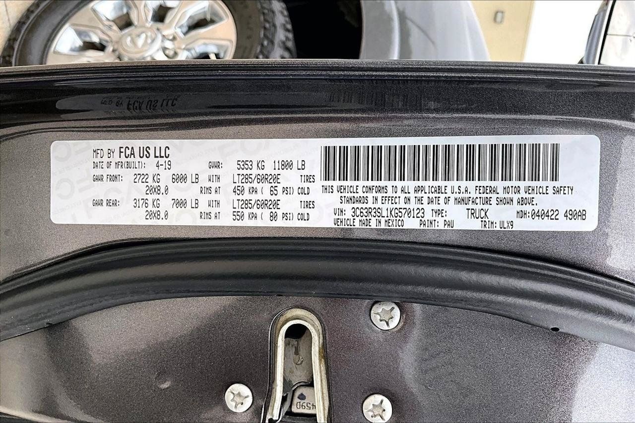Used 2019 RAM 3500 Limited AWD/4WD image 21