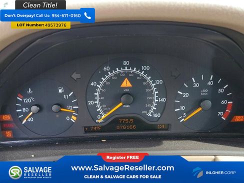 Used 1999 Mercedes-Benz E 320 Sedan image 12