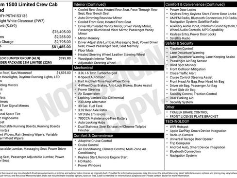 Used 2026 RAM 1500 Limited w/ Body Color Bumper Group AWD/4WD image 2