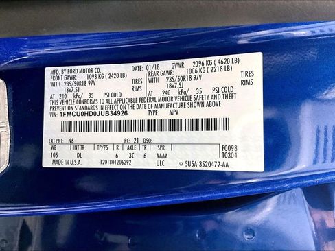 Used 2018 Ford Escape SEL image 32