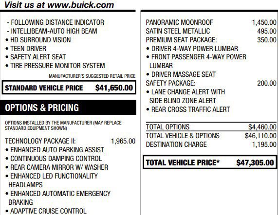 Certified 2022 Buick Envision Avenir w/ Technology Package II AWD/4WD image 2