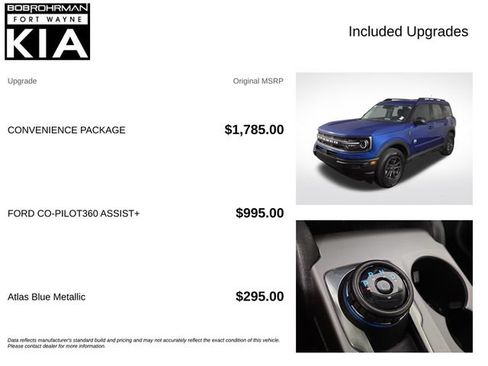 Used 2024 Ford Bronco Sport Big Bend w/ Convenience Package AWD/4WD image 4