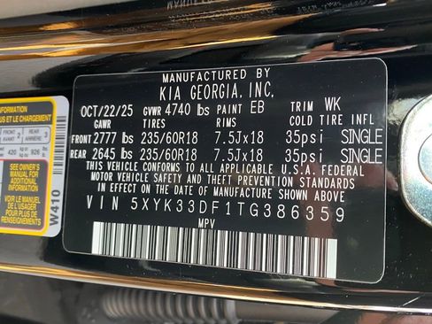 New 2026 Kia Sportage EX w/ EX Panorama Roof Package image 33