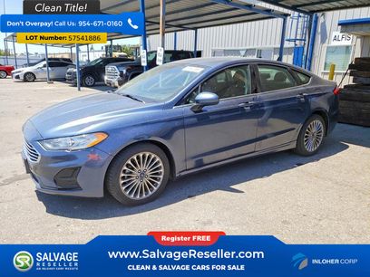 Used 2019 Ford Fusion SE