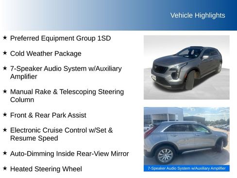 Used 2023 Cadillac XT4 Premium Luxury w/ Cold Weather Package FWD image 5