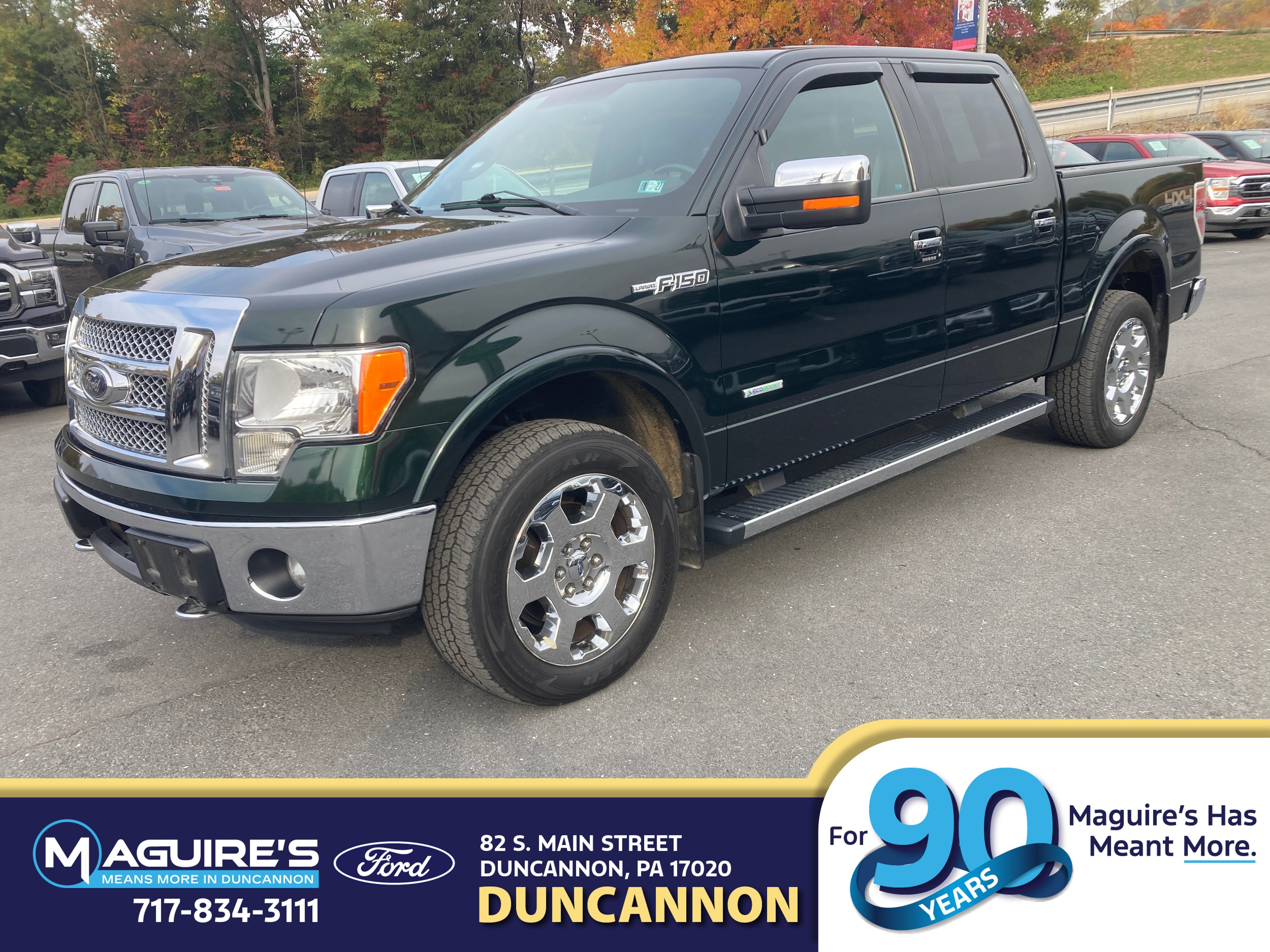 Used 2012 Ford F150 Lariat w/ Lariat Chrome Pkg AWD/4WD image 1