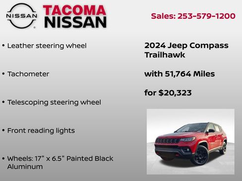 Used 2024 Jeep Compass Trailhawk image 18