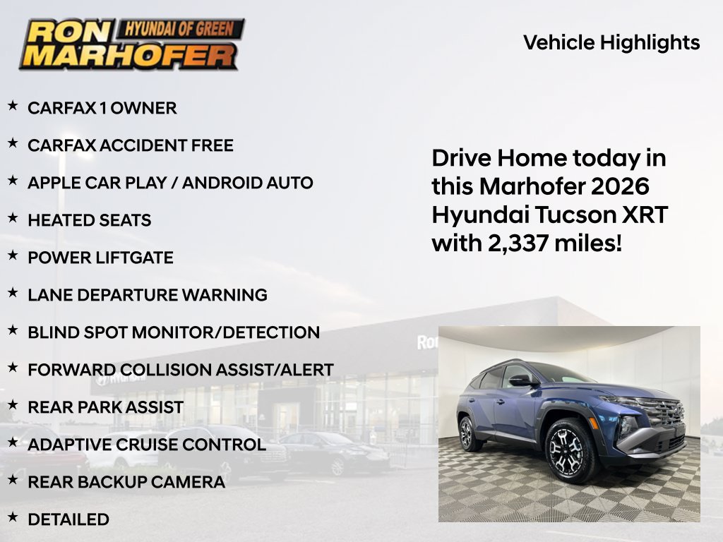 Certified 2026 Hyundai Tucson XRT AWD/4WD image 15
