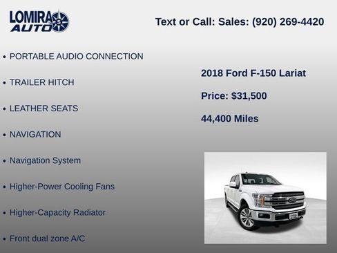 Used 2018 Ford F150 Lariat AWD/4WD image 27