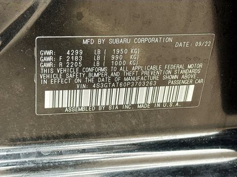 Certified 2023 Subaru Impreza 2.0i Limited AWD/4WD image 29