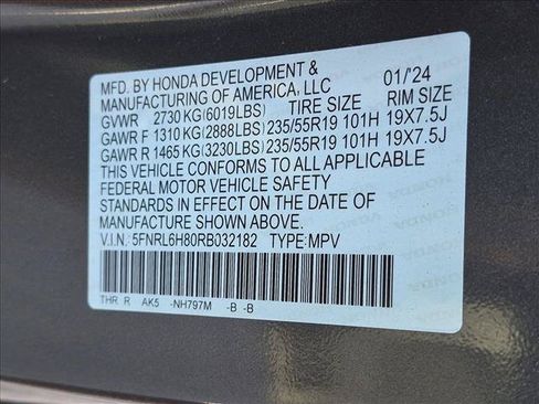 Used 2024 Honda Odyssey Touring image 15