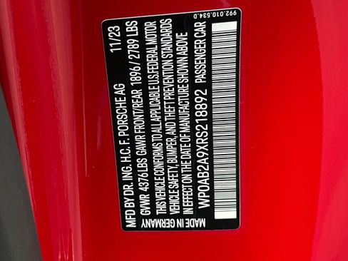 Used 2024 Porsche 911 Carrera 4 GTS AWD/4WD image 30