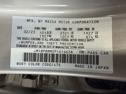 Certified 2023 MAZDA MAZDA3 s image 41