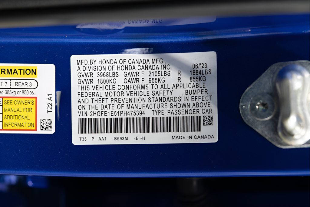 Used 2023 Honda Civic Si image 76