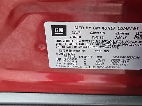 Used 2022 Chevrolet Trax LT w/ Driver Confidence Package image 7