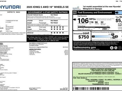 Used 2025 Hyundai Ioniq 5 SE image 14
