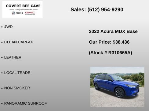 Used 2022 Acura MDX A-Spec AWD/4WD image 6
