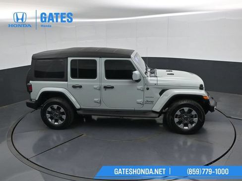 Used 2023 Jeep Wrangler Unlimited Sahara w/ Cold Weather Group AWD/4WD image 47