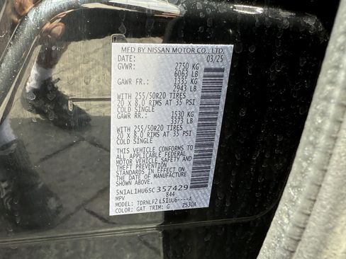 Certified 2025 INFINITI QX60 Autograph w/ Cargo Package image 31