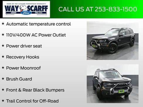 New 2025 Ford Bronco Sport Outer Banks w/ Sasquatch Outer Banks Package AWD/4WD image 25