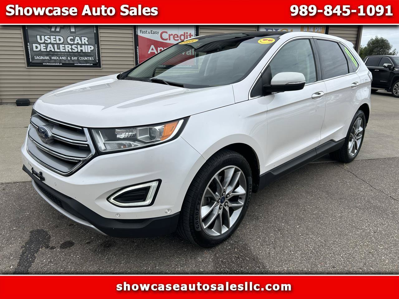 Used 2018 Ford Edge Titanium w/ Equipment Group 302A AWD/4WD image 1