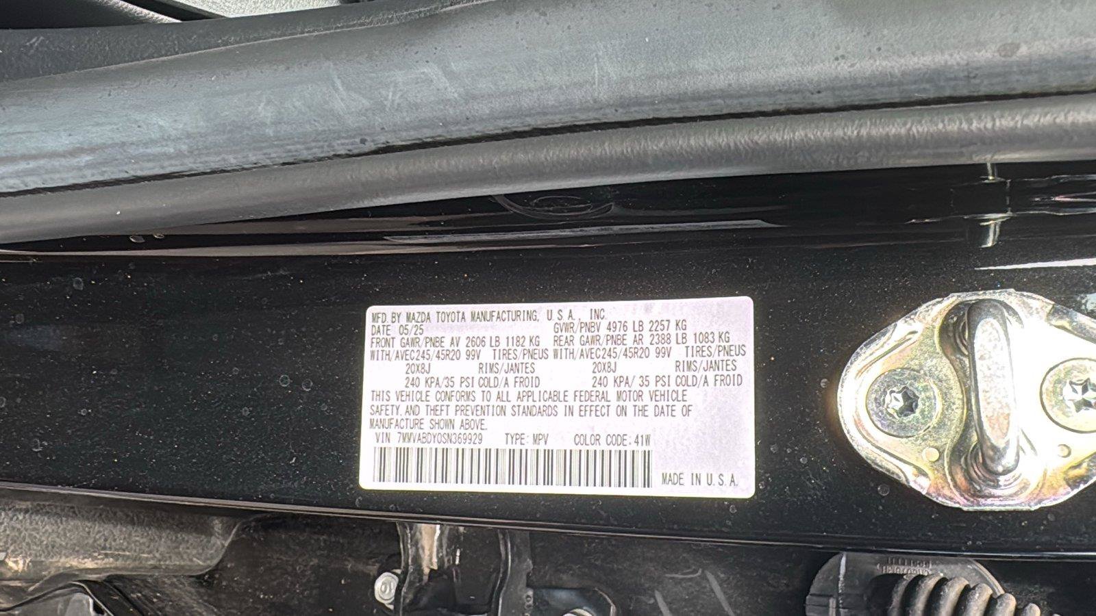 Certified 2025 MAZDA CX-50 AWD 2.5 Turbo w/ Cargo Package image 21