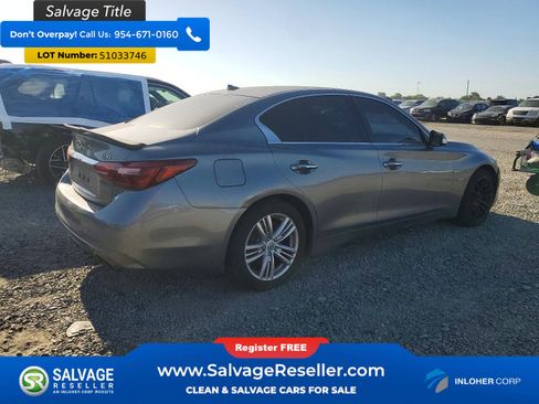Used 2018 INFINITI Q50 Luxe w/ Essential Package (3.0T Luxe) RWD image 4