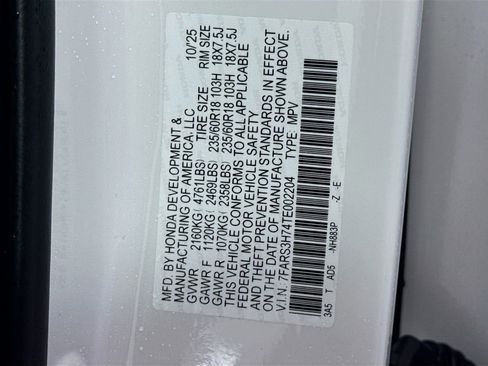 Used 2026 Honda CR-V EX-L image 45