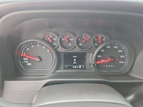 Used 2025 Chevrolet Silverado 1500 Custom w/ LPO, Dark Essentials Package RWD image 12