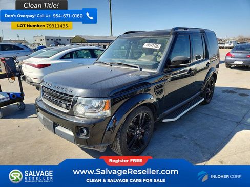 Used 2015 Land Rover LR4 HSE AWD/4WD image 1