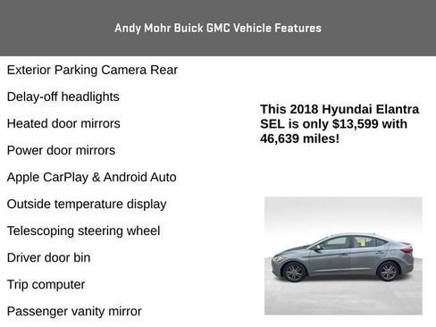Used 2018 Hyundai Elantra SEL FWD image 8