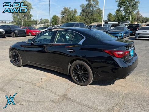Used 2021 INFINITI Q50 Luxe w/ Seat & Sound Package AWD/4WD image 5