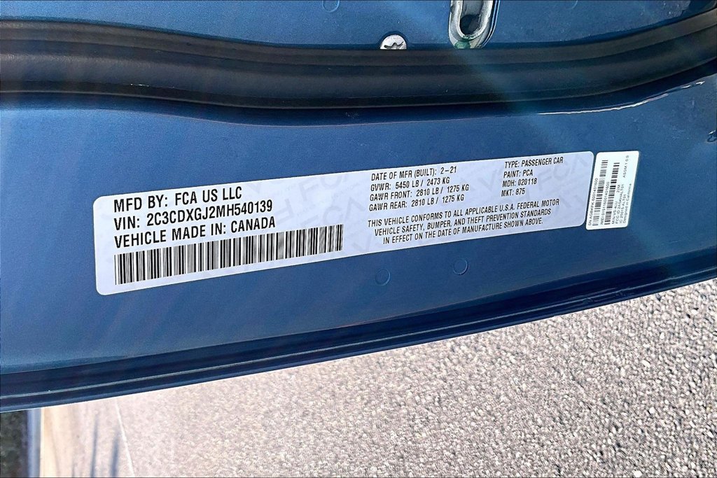 Used 2021 Dodge Charger Scat Pack w/ Plus Group RWD image 14